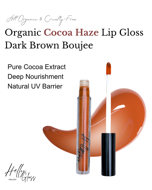 Pure Cocoa Haze Lip Gloss - A Dark Brown Boujee