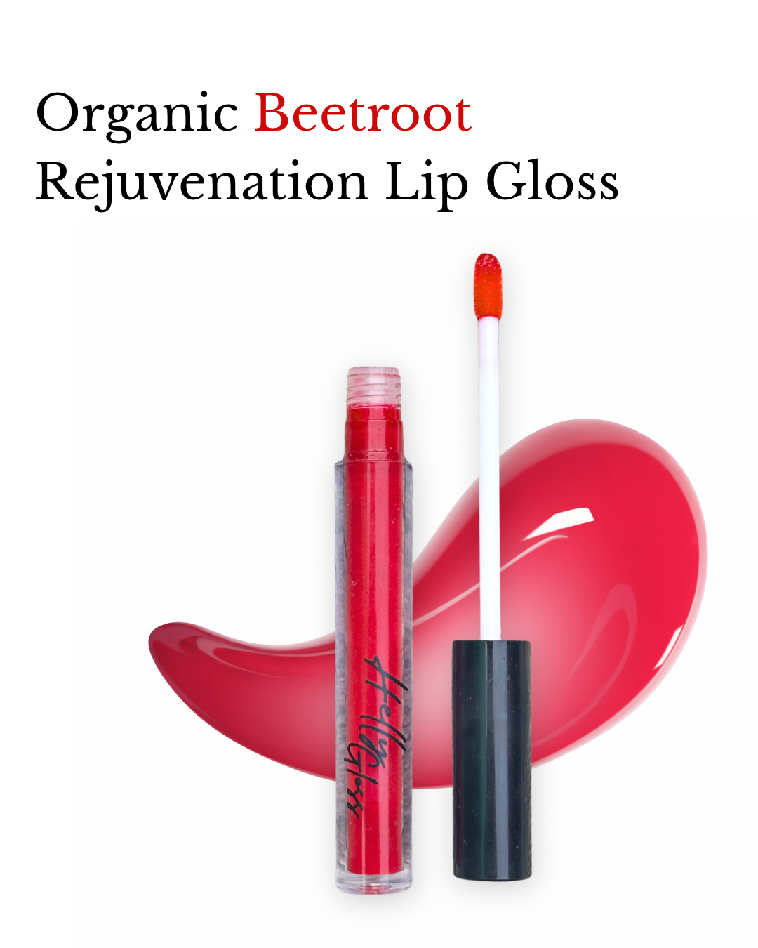 Organic Beetroot Rejuvenation Lip Gloss - Our Beetroot Beauty