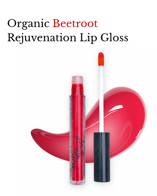 Organic Beetroot Rejuvenation Lip Gloss - Our Beetroot Beauty